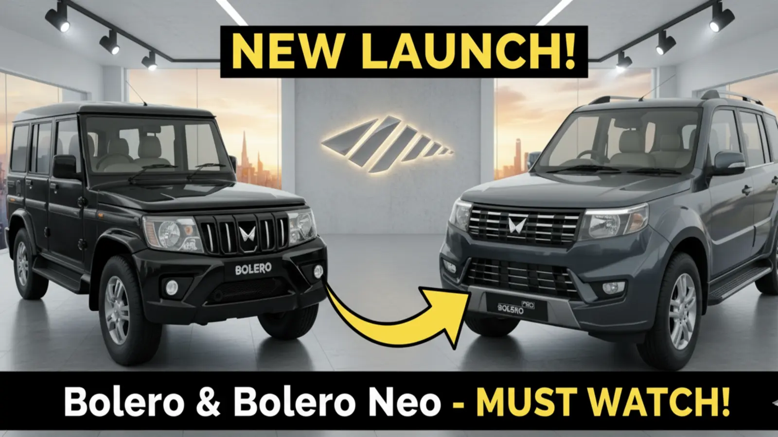 new Mahindra Bolero vs Bolero Neo 2025