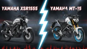 Yamaha XSR155 vs MT-15