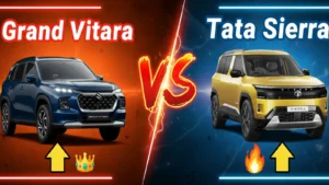 Tata Sierra Vs Maruti Grand Vitara